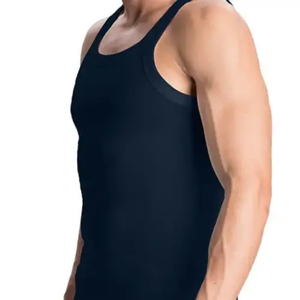 Camiseta Deportiva de Tirantes para Hombre, de Secado Rápido, Lisa, Personalizada para Gimnasio, Fitness, Musculación - Product Image 4