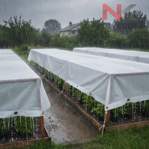 Bâche de jardin en plastique résistante aux déchirures et imperméable, grande taille, pour protection contre la pluie - Product Image 3