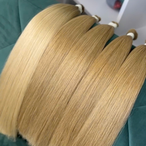 Extensiones de Cabello Humano Virgen Vietnamita Rusa, Premium, Super Double Drawn, 100g, Puntas Completas, Todos los Colores - Product Image 2