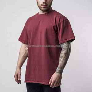 T-shirt pour homme, nouvelle arrivée, prix bas, design personnalisé OEM, vêtements pour homme, t-shirt à manches courtes, été, 100% coton, coupe ample - Product Image 4