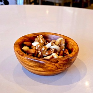 Bol à salade en bois naturel ILAHI, écologique, en bois d'acacia, style vintage, logo personnalisé, pour mariage, ustensiles de cuisine, vaisselle, en stock - Product Image 3