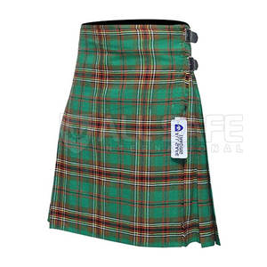 Kilt de luxe en tartan écossais fait à la main pour hommes mélange de laine de qualité supérieure tenue Highland de 8 verges taille ajustable sur mesure pour les événements - Product Image 1