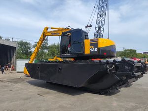 Excavadora Anfibia Usada Caterpillar 320C de 20 Toneladas con Pontón Lateral, Modelos PC80, PC90, PC120-6, PC130, Precio Económico, en Venta - Product Image 3