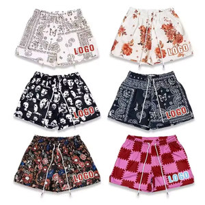 Best Quality Beach Swimming <b>Shorts</b> Boys Fashionable Latest Design Pattern Pockets XS 6XL Breathable <b>Polyester</b> Washed - Product Image 5