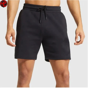 Pantalones Cortos Deportivos para Hombre 2027, con Cordón, Color Sólido, Cintura Elástica, Casuales, Atléticos - Product Image 4