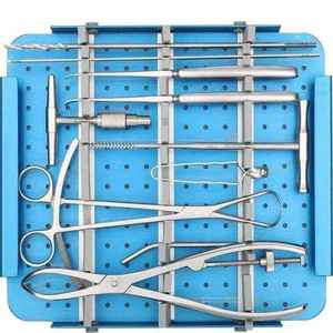 Kit chirurgical Med Innovations de qualité supérieure en acier inoxydable pour la fixation d'énormes fragments osseux – Instruments orthopédiques - Product Image 6
