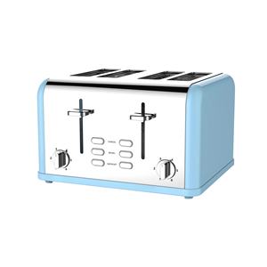 Comercial hogar Oficina cocina Hotel cocina electrodomésticos pan eléctrico tostadora sandwichera 4 rebanadas metal pop-up tostadora - Product Image 5