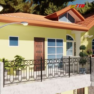 Ideas de Conceptos para Barandillas de Balcón de Hierro Forjado Premium: Hermosas Obras de Arte Metálicas Hechas a Mano para Hogares Residenciales de Lujo - Product Image 1