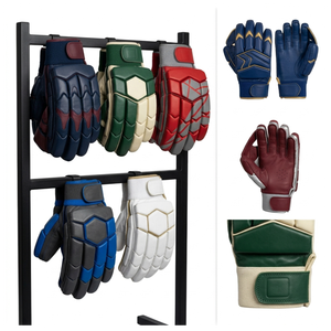 Guantes de Críquet de Cuero Duradero de Primera Calidad, Alto Rendimiento, Protección para Bateo y Lanzamiento, Fabricante de Guantes Profesionales - Product Image 3