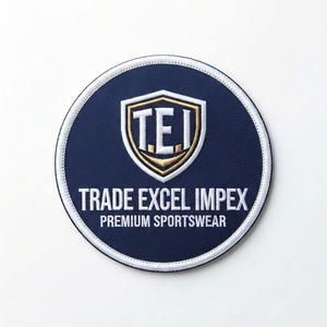 Parche Redondo Bordado de Lona Ligera de Primera Calidad Trade Excel Impex, Logotipo Personalizado para Ropa Deportiva y Gorras - Product Image 2
