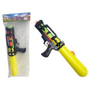Pistola ad acqua 49 cm, giocattolo in plastica gialla per bambini, per giocare all'aperto - Product Image 1