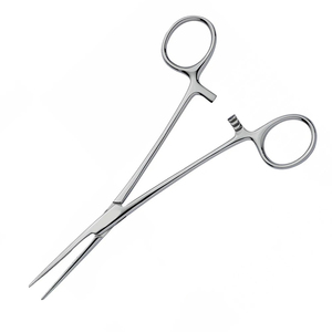 ที่จับเข็มแบบตรง/โค้งพร้อมตัวล็อค ขนาด 14 ซม./16 ซม. คีมจับเข็ม คีมคีบ คีมทันตกรรม - Product Image 2