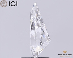 Élégance intemporelle, diamant de 1,50 carat de taille poire cultivé en laboratoire CVD, avec certification IGI, couleur D, clarté VVS1, pour bague de créateur - Product Image 5