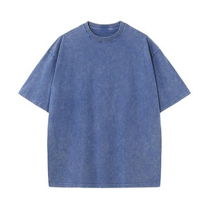 Women's Casual <b>Acid</b> <b>Wash</b> Knitted <b>T</b>-<b>Shirts</b> Summer Eco-Friendly Quick Dry Custom Women's <b>Acid</b> <b>Wash</b> <b>T</b> <b>Shirt</b> - Product Image 3