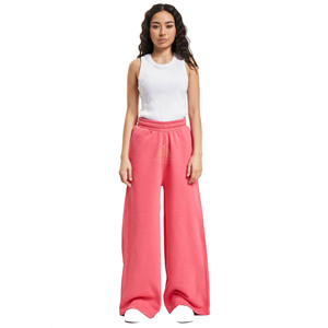 กางเกงวอร์มผู้หญิงสำหรับฤดูหนาว ผ้าระบายอากาศได้ดี ทรงหลวม น้ำหนักเบา เหมาะสำหรับออกกำลังกาย ขายส่ง กางเกงจ็อกเกอร์รัดเชือก ผ้าฝ้ายออร์แกนิค 100% - Product Image 2