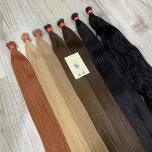 มัดผมเคราตินปลายนาโนทรงตรงปลายเล็บยาวสองชั้น - Product Image 2