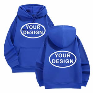 เสื้อฮู้ดดี้พิมพ์ลายตามสั่งสำหรับผู้ชายและผู้หญิง ใส่สบาย ทรงหลวม เป็นมิตรกับสิ่งแวดล้อม ระบายอากาศได้ดี แขนยาว ปักโลโก้ - Product Image 3