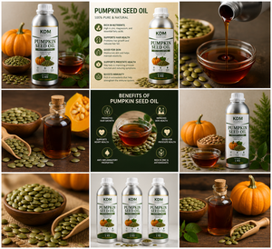 Aceite de Semillas de Calabaza 100% Puro y Natural, Prensado en Frío, Aceite Portador para el Cuidado del Cabello y la Piel, Producto OEM para Spa de Haryana KDM Enterprises - Product Image 5