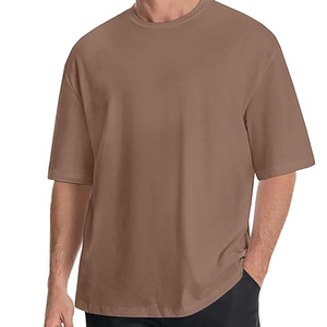 Camiseta Oversize Rosa Lavado Vintage de Algodón Pesado Unisex, Camiseta Lisa para Personalizar con Logotipo OEM, Estilo Urbano, Ajuste Holgado, Alta Calidad, Manga Corta - Product Image 1