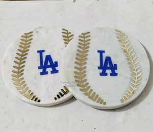 High-Quality Wood <b>Coasters</b> with Intricate Brass Inlay Perfect for Coffee, Tea, & Cocktails <b>Table</b> Decoration & Accessories - Product Image 4