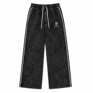 Hot Selling Factory Price <b>Men</b> Lightweight Casual Mid <b>Baggy</b> <b>Trouser</b> Quick Dry Breathable Polyester/Cotton Drawstring Closure New - Product Image 1