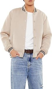 Premium Custom <b>Mens</b> Varsity Letterman <b>Jackets</b> Vintage Streetwear Baseball Bomber <b>Jacket</b> for <b>Men</b> Women Casual <b>Leather</b> OEM - Product Image 2