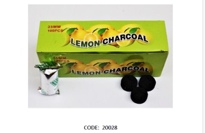 Charbon de citron premium pour chicha et bakhoor – Vente en gros - Product Image 2