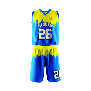 ชุดยูนิฟอร์มบาสเก็ตบอลแบบสั่งทำพิเศษ ระบายอากาศได้ดี แห้งเร็ว ซับเหงื่อ ไซส์ใหญ่ แขนกุด โพลีเอสเตอร์ 100% คอวี พร้อมโลโก้สั่งทำ - Product Image 4