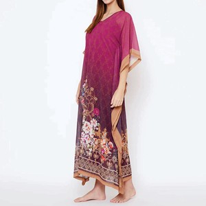 Vestido Kaftan Bordado de Lujo para Mujer, Elegante, Holgado, Ropa Islámica para Eid y Ramadán - Product Image 5