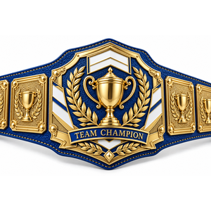 Ceinture de championnat universitaire personnalisée pour la lutte, la boxe, le MMA, avec plaques métalliques, en cuir PU, logo personnalisé, fabrication OEM - Product Image 3