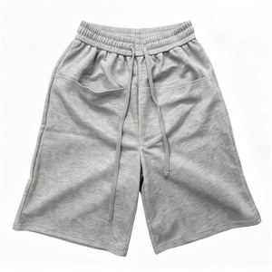 Custom Mens Polyester/Cotton <b>3</b>/<b>4</b> Long Plaid Waterproof Drawstring Closure Mid Waist Sweat <b>Shorts</b> Plus Size Baggy <b>Shorts</b> - Product Image 1