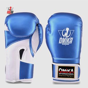 Guantes de Boxeo OMIKA Personalizados OEM, Ligeros, Transpirables, de Cuero Premium, con Correa Ajustable para la Muñeca, Impresión HD - Product Image 1