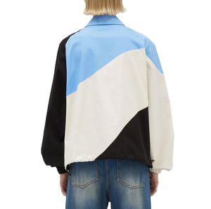 Chaqueta cortavientos anorak transpirable con cierre de cremallera para mujer, con logotipo personalizado, forro de malla impermeable de nailon y poliéster, chaqueta informal. - Product Image 2