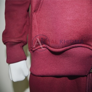 เสื้อฮู้ดซิปผ้าฝ้ายฟลีซหนาน้ำหนัก 300 กรัม สำหรับผู้ชาย ระบายอากาศได้ดี มีกระเป๋า  รับผลิตเสื้อผ้าแบบ OEM ODM - Product Image 3