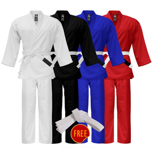 Kimono de karaté OEM personnalisé de haute qualité, noir, léger, uniforme d'étudiant, haut et pantalon croisés, fabricant en gros - Product Image 6