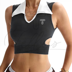 เสื้อครอปขายส่งสำหรับผู้หญิง เสื้อผ้าโลโก้สั่งทำ 2026 สินค้าขายดีระดับพรีเมียม เสื้อครอปสำหรับผู้หญิง - Product Image 3