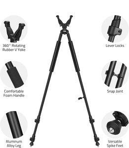 Support de chasse Cvlife 63,8 pouces réglable en aluminium léger, accessoire de chasse - Product Image 2