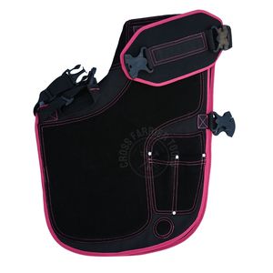 Delantal de Herrador OEM de Cuero y Lona, Delantal de Herrería, Suministro de Fábrica, Correas Ajustables para Cintura y Pierna, Delantal con Portaherramientas, Venta al por Mayor - Product Image 1