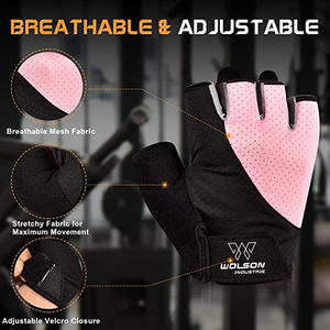 Advanced Breathable Outdoor Sports Full Finger <b>With</b> Safety <b>Grip</b> Shock Absorption For Activity - Product Image 5
