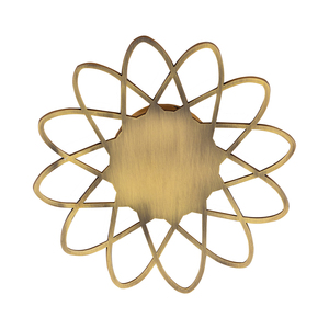 Modern Stainless Steel Flower Starburst <b>Door</b> <b>Knob</b> Set Matt Black PVD Gold <b>Antique</b> <b>Brass</b> Cabinet Pulls Main <b>Door</b> Hardware - Product Image 3