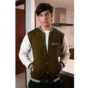 Trendy Varsity <b>Jacket</b> Unisex Custom Logo Patchwork Letterman <b>Jacket</b> Wholesale - Product Image 3