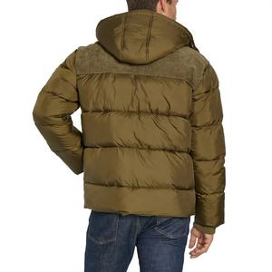 2024 nueva moda chaqueta acolchada personalizada para hombres holgada con capucha de gran tamaño con procesamiento de revestimiento al por mayor - Product Image 4