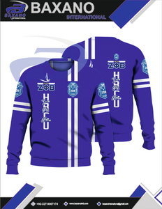 Sudadera con Cuello Redondo Zeta Phi Beta Sorority 1920, Sudadera Universitaria Azul Elegante de Primera Calidad para la Vida Griega, para Miembros de la Hermandad ZPB - Product Image 4