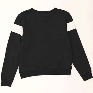 Custom <b>Design</b> Two-Tone Color Block Sweatshirt For Men 100% Cotton Fleece Pullover Round Neck With Ribbed Cuffs - Product Image 6