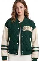 Blouson universitaire sportif ample pour homme, en PU coupe-vent, avec fermeture éclair, patchwork et col rabattable, personnalisable avec logo sur le devant - Vente en gros ODM Hiver