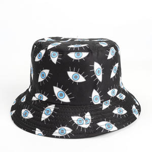 Sombrero de Pescador con Estampado de Flores y Logotipo Personalizado, Unisex, Impresión por Sublimación, para Playa, Marca Fortleo - Product Image 3