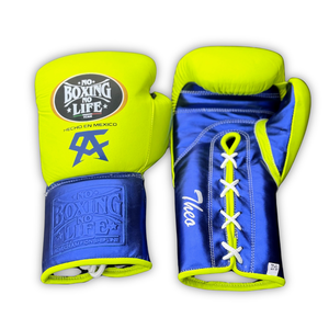 Gants de boxe professionnels à lacets, personnalisables avec logo, pour entraînement et sparring, pour la boxe, la gym, le MMA, le Muay Thai, la compétition. - Product Image 6