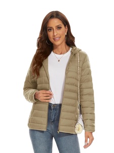 Alta calidad de encargo de la venta caliente señoras prendas de vestir exteriores ropa de invierno chaqueta acolchada para las mujeres - Product Image 6