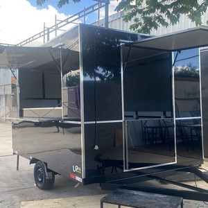 Remorques de Food Truck Abordables de 12 pieds Entièrement Équipées avec Équipements de Cuisine Complets, Chariot Alimentaire Personnalisé, Remorque de Restauration Traînante - Product Image 6