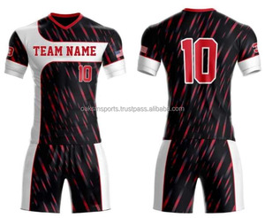 Conjunto de Camiseta de Fútbol Sublimada Personalizada para Hombre, Cuello en V, Manga Corta, Estampado Animal, 100% Poliéster, Ropa Deportiva Ajustada - Product Image 6